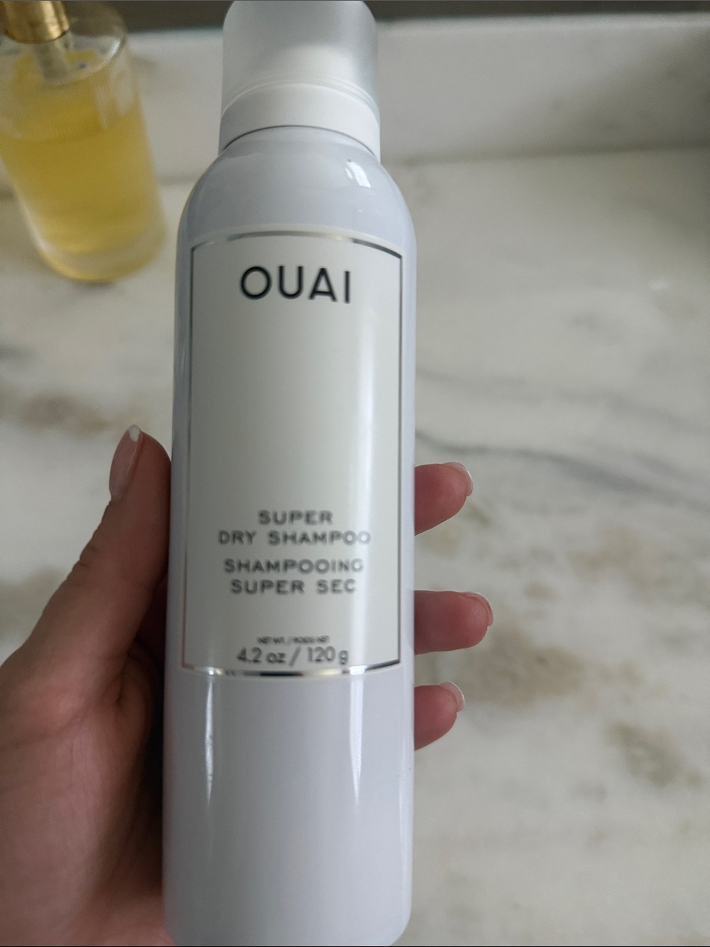 OUAI White Super Dry Shampoo Bottle